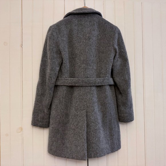 Boy. Band of Outsiders Gray Wool Coat Size 1 Small - Picture 2 of 3